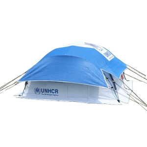 Tenda di Soccorso d'Emergenza 12mq Grande Capacità Impermeabile Antivento Montaggio Rapido Rifugio Temporaneo per Vittime di Disastri - Product Image 5