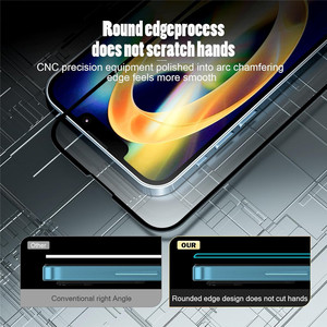 Protector de pantalla de vidrio templado con huella dactilar ultrasónico antiestático para <span class=keywords><strong>Google</strong></span> Pixel 8 5XL 4XL 3XL 9 9Pro 9xl 2024 - Product Image 4