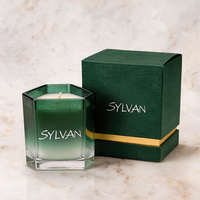 Bocaux à bougies larges en verre ambré de 10 oz, vides, personnalisables et uniques, pour la fabrication de bougies, vente en gros