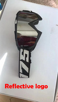 Lunettes de moto tout-terrain personnalisées pour le cyclisme, le MX, le ski, le VTT, la course de motocross