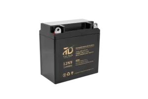 12N9 wiederaufladbare Bleisäure-Batterie wartungsfreie 12V 9ah ytx9l-bs Motorradbatterie