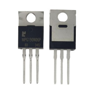 MPG190N06P 190N06 ทรานซิสเตอร์ MOSFET ชนิด N-Channel กำลังไฟ 60V 190A TO-220 ค่า Rds(on) ต่ำ สำหรับตัวควบคุมมอเตอร์ - Product Image 2