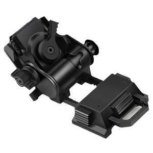 Support de casque tactique NVG de type <span class=keywords><strong>T</strong></span> en alliage d'aluminium CNC, système de montage binoculaire NV pour PVS-15/18/31 L4G24, casque rigide à 4 suspensions à fentes - Product Image 5