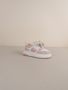 Sneakers <span class=keywords><strong>con</strong></span> Plateau per Bambine, <span class=keywords><strong>Scarpe</strong></span> Casual Antiscivolo <span class=keywords><strong>con</strong></span> Cuore, Comode e Leggere per Camminare, <span class=keywords><strong>con</strong></span> Graziosi Charm a Fiocco - Product Image 3