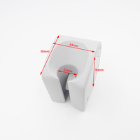 Plateau de commande manuel en plastique pour fauteuil dentaire, plateau à outils pour équipement dentaire, forme incurvée