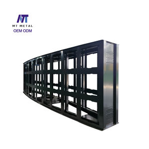 מותאם אישית ריתוך חלקי לייזר מוצרים שירות מעוקל הוביל ארון תצוגה מותאם אישית מתכת ייצור dongguan - Product Image 1