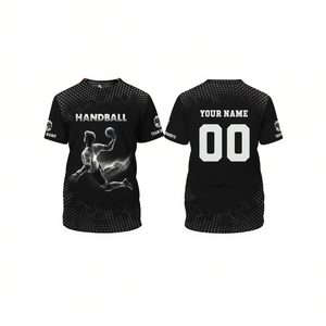 Set Personalizzato di Maglie da Pallamano con Nome, Testo, Numero, Regalo per la Squadra, T-Shirt, Polo, Felpa Hawaiana - Product Image 1