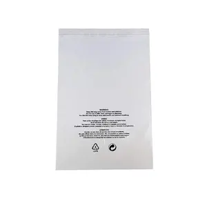 6 x 9 &8 x 10 & 9 x 12 inch Clear Polyethylene Plastic Suffocation Warning Polybag for FBA