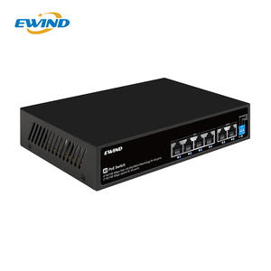 Switch PoE de bureau 4 ports 100 Mbps 60 W avec 2 ports Uplink + 1 RJ45 IEEE802.3af/at pour AP sans fil, caméra IP et réseau – Vente directe usine - Product Image 5