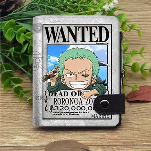 กระเป๋าสตางค์แบบมีซิปป้องกันการสูญหายมีโปสเตอร์หนัง PU ลายการ์ตูน<span class=keywords><strong>อนิ</strong></span><span class=keywords><strong>เมะ</strong></span>แบบพกพาได้กระเป๋าใส่เหรียญและบัตรประชาชน - Product Image 2