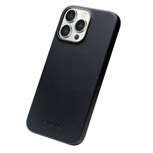 QIALINO Design personnalisé étui en cuir de téléphone fait à la main Snap On Back Cover pour iPhone 15 16 <span class=keywords><strong>Pro</strong></span> Max étui mince antichoc Magsafe - Product Image 4