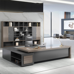 XTLBZ-008 sang trọng CEO/ông chủ quản lý bàn thiết kế hiện đại melamine Hội Đồng Quản trị đầy đủ cạnh niêm phong quá trình Trung Quốc xuất xứ - Product Image 1