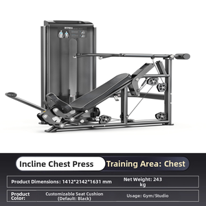 <span class=keywords><strong>Machine</strong></span> de musculation commerciale SK réglable pour pression pectorale et épaules, en acier durable, pour salle de sport et club - Product Image 2