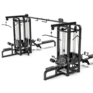 Gym Functional <span class=keywords><strong>Trainer</strong></span> 8 Stack Multi Station Gym Cable Crossover Machine - Product Image 1