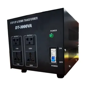 Home Fully Automatic Ac 110V to 220v Step Up Down Voltage Converter Transformer electrical transformer