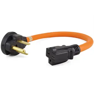 nema 20amp power cord 6-50p to 6-15r 12/3 sjtw 50ft for outdoor use