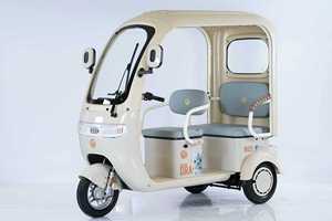 Tricycle familial avec options de couleurs personnalisables et toit - Product Image 4