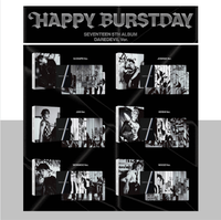 KPOP SEVENTEEN 5º Álbum CD HAPPY BIRTHDAY DAREDEVIL Ver. Álbum Completo Oficial del Grupo de Chicos Coreanos, Regalo Coleccionable de Música