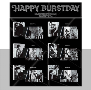 KPOP SEVENTEEN 5ème album HAPPY BURSTDAY DAREDEVIL Ver. Album complet officiel du groupe de K-pop coréen, cadeau musical de collection, merch Bluewave - Product Image 4