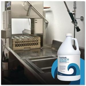 Removedor de Óxido de Cal de Acción Rápida y Efectiva con Certificación NSF de Boardwalk, Botellas de 4-1 Galones, Removedor de Manchas Líquido que se Puede Diluir - Product Image 4
