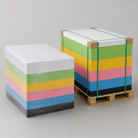 Meilleur prix pour panneaux en mousse PVC haute densité co-extrudés colorés pour enseignes publicitaires