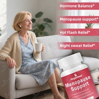 Compléments AegleWell pour la ménopause, aide à soulager les bouffées de chaleur et les sueurs nocturnes, soutien à l'équilibre hormonal, pour femmes