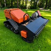 Livraison gratuite 80 cm Tondeuse à gazon puissante Essence Tout Terrain Pente Tondeuse à gazon Maison Jardin Push Type Tondeuse à gazon