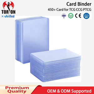   Protège-cartes rigides en plastique 35pt de 3x4 pouces pour cartes TCG, de baseball et de sport, avec pochettes de protection (Top Loaders et Penny Sleeves) - Product Image 1