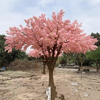 Décoration de mariage avec arbre à fleurs de cerisier, centre de table en forme d'arbre à fleurs de cerisier