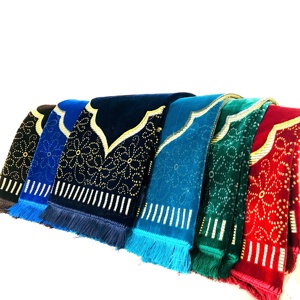 All'ingrosso antiscivolo facile da pulire tappetini stampati con nappe a doppia faccia per inginocchiarsi e pregare - Product Image 1