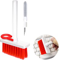 Nouveau Kit de nettoyage pour clavier brosse douce 5 en 1 Kit d'outils de nettoyage d'ordinateur multifonction avec Keycap