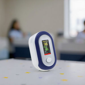 Oxímetro de Pulso Eléctrico Jziki Versión en Inglés para Uso Doméstico, Modelo Privado Transfronterizo 301, Medidor de Pulso de Dedo - Product Image 1