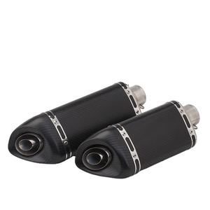 Escape para Motocicleta, Compatible con ZX6R, GSX250, Huanglong 600, Ninja 400, Z250R, CBR, Accesorio de Modificación, Triangular Oblicuo - Product Image 1