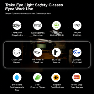 แว่นตานิรภัย Evo Light เลนส์ใส แว่นตาป้องกันสำหรับใช้งานในที่ทำงาน - Product Image 3