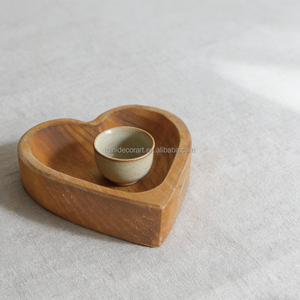 Portacandele Decorativo in Legno Fatto a Mano a Forma di <span class=keywords><strong>Cuore</strong></span> per San Valentino, Decorazione per Casa, Tavolino e Ingresso - Design Personalizzato - Product Image 5