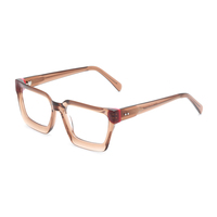 G6046 Fabricants de lunettes à monture optique carrée en acétate tendance
