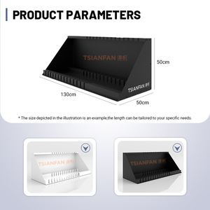 Espositore Personalizzabile di Alta Gamma per Campioni di Piastrelle in Metallo con Molteplici Scomparti per Sale Espositive, Scaffale Semplice in Acciaio - Product Image 5