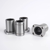 Roulement linéaire à billes à bride MTZC LMH25UU 25MM, type de roulement linéaire à bride ovale LMH30UU LMH35UU LMH50UU pour imprimante 3D CNC