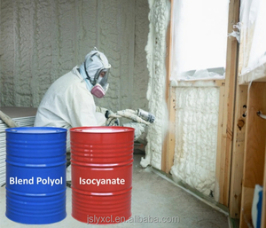 Chất lượng cao hai thành phần đóng cửa tế bào Polyurethane phun bọt cách nhiệt-dạng lỏng không thấm nước cách âm tiết kiệm năng lượng siêu - Product Image 1