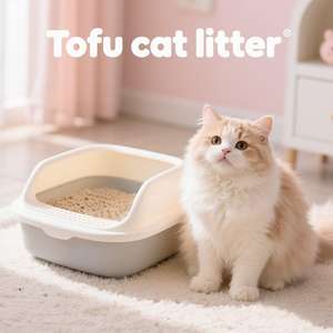 ผงแป้งเด็กกลิ่นหอมแบบย่อยสลายได้เป็นมิตรกับสิ่งแวดล้อม1.5มม. ทำจากเต้าหู้ชาเขียวย่อยสลายได้ย่อยสลายได้ทางชีวภาพ - Product Image 1