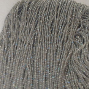 Fashion Coszcalt Exports 2mm 3mm Labradite Faceted <b>Stone</b> <b>Beads</b> Third Party Certified Blue Power Wholesale Low Price - Product Image 1