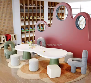 Eibele Hign Quality Biblioteca multiusos <span class=keywords><strong>Mesa</strong></span> y sillas para niños <span class=keywords><strong>Juego</strong></span> <span class=keywords><strong>de</strong></span> entretenimiento manual Aprender a escribir <span class=keywords><strong>Mesa</strong></span> - Product Image 3