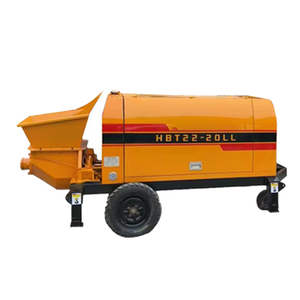 12m3/H-55m3/h động cơ diesel bê tông dòng bơm Trailer gắn BƠM BÊ TÔNG để bán - Product Image 2