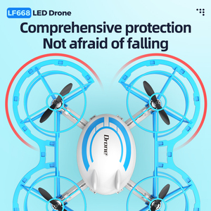 ขายส่ง LF668 แบบพกพา 360 ° ชุดโดรนควอดคอปเตอร์แบบไม่มีหัว รุ่นปรับแต่งได้ <span class=keywords><strong>ราคา</strong></span>ประหยัด ขนาดเล็ก มินิ พร้อมไฟ LED และระบบมองเห็น - Product Image 4