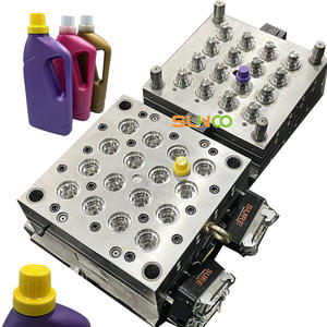 Molde de inyección de plástico personalizado para tapas de detergente de 16 cavidades con canal caliente, fabricante de moldes para tapas y preformas - Product Image 1