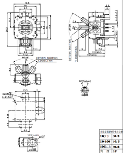 Terwin 10K 50K <span class=keywords><strong>100K</strong></span> 120K Gamepad Controle Potentiometer Duimstokjes <span class=keywords><strong>Joystick</strong></span> Rocker Voor Gamepad En Drone - Product Image 6