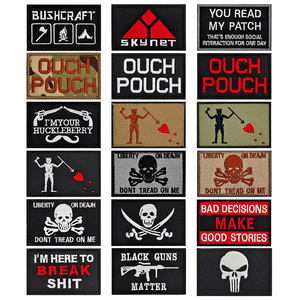 Parches Adhesivos Divertidos para Ropa, Mochilas y Gorras de Actividades al Aire Libre OUCH POUCH - Product Image 5