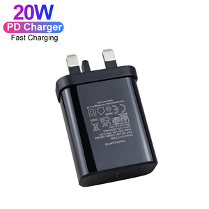 Chargeur rapide 20W Prise UK Adaptateur USB C PD pour Samsung S24 S23 <span class=keywords><strong>S22</strong></span> CE ROHS FCC UKCA (UAE) - Product Image 4