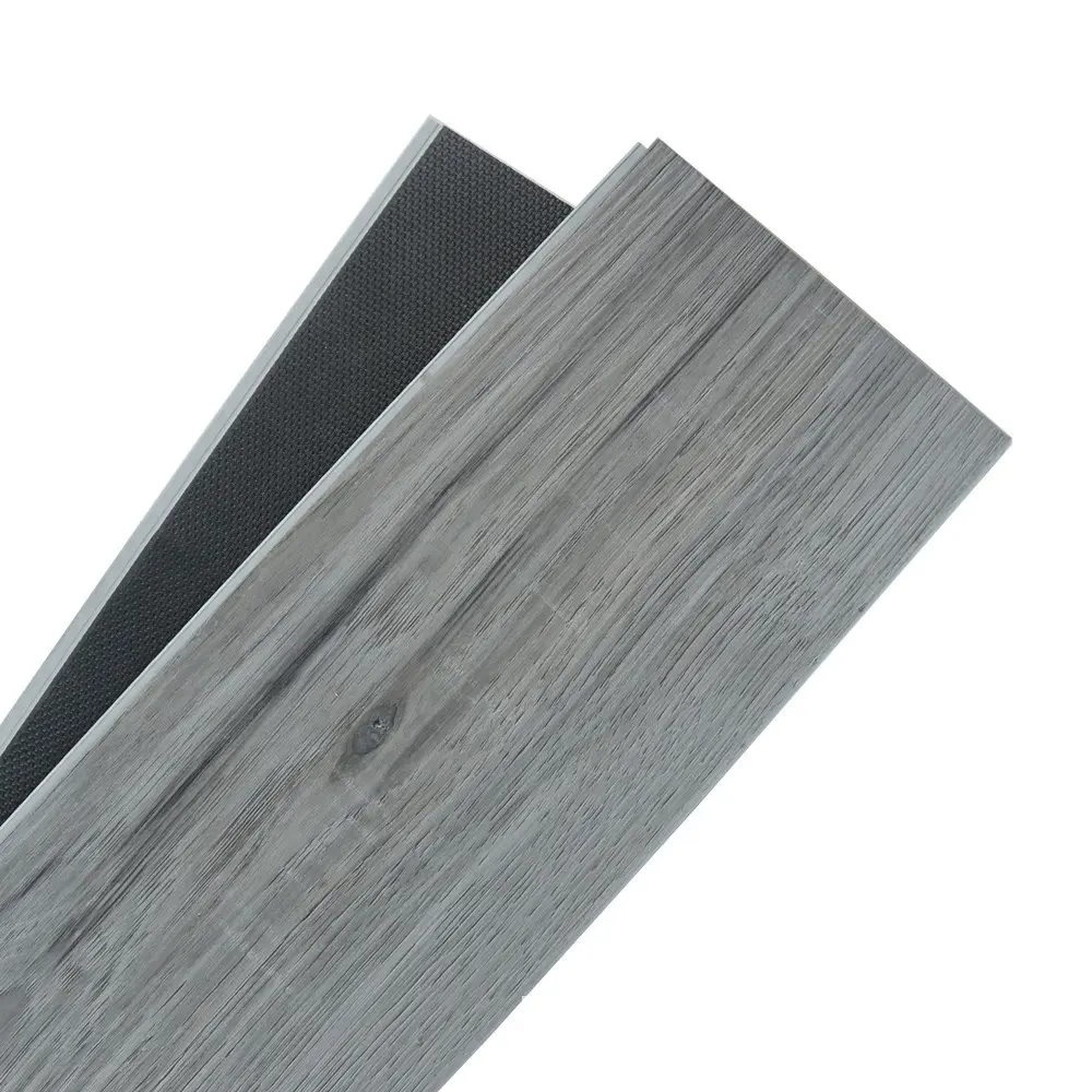 Kostenloses Muster langlebiges hochwertiges Bodenbelag Holzvinyl-Bodenfliese Verschluss-Vinyl-Bodenbelag Spc-Bodenbelag 4 mm Laminat-PvC