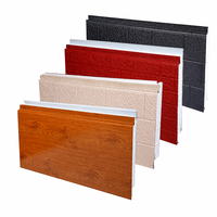 Panneaux décoratifs en polyuréthane, panneaux d'isolation thermique, système d'isolation des murs extérieurs en EPS, texture imitation bois, pour ascenseurs
